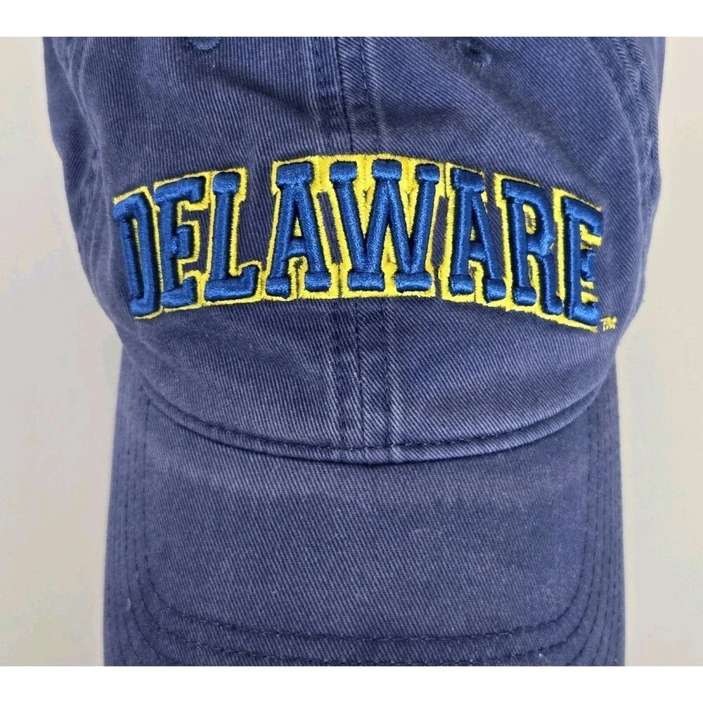 University of Delaware Hat Fightin Blue Hens Legacy Blue Adjustable Dad Cap